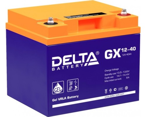 Аккумулятор DELTA GX 12-40 (GEL)