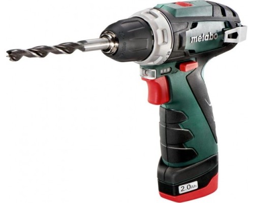 Дрель-шуруповерт METABO PowerMaxx BS 2х2,0 Ач, сумка [600079550]