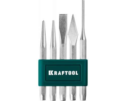 Набор зубил и кернеров KRAFTOOL GRAND-5 5 пред. [21075-H5]