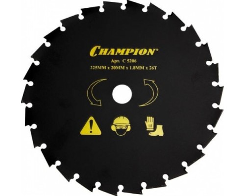 Диск кустореза CHAMPION 26/225/20 (CLS-5800) (С5206) [C5206]