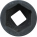 Ударная головка шестигранная 1 1/2" KING TONY 953580М 80 мм