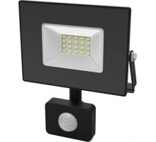 Прожектор GAUSS Elementary 30w 2100lm 6500к 175-265v ip65 черный с датчиком д 628511330