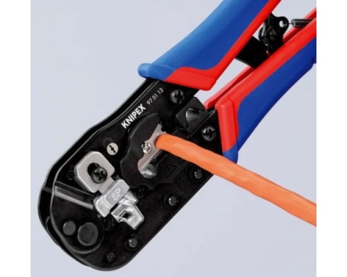 Пресс-клещи KNIPEX KN-975113 3-в-1, для штекеров RJ 45