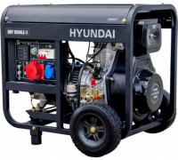 Электростанция дизельная с воздушным охлаждением HYUNDAI DHY 8500LE-3 открытая DHY 8500LE-3