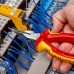 Плоскогубцы KNIPEX KN-0826145SB остроконечные с удлиненными губками, VDE, 145мм