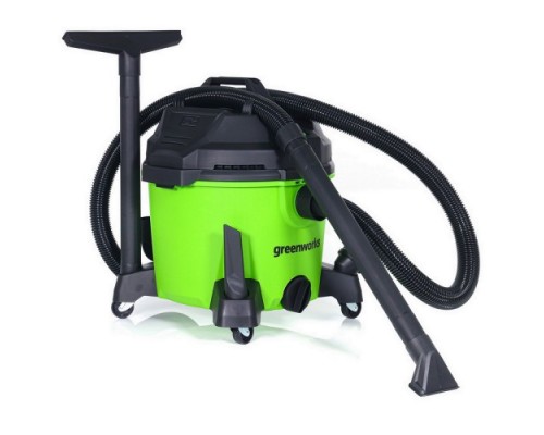 Пылесос GREENWORKS G120WDV строительный [4701207]