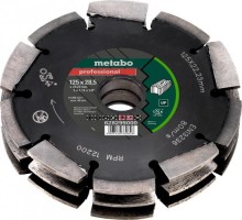 Комплект алмазных дисков METABO 125x28,5x22.2 мм UP для MFE 40  628299000 628299000