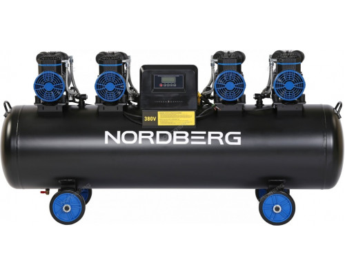 Компрессор поршневой безмасляный NORDBERG NCEO200/1000