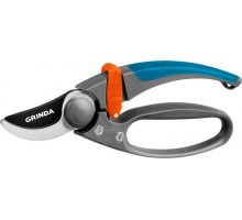 Секатор GRINDA PRO Line P-57 двухкомпонентные рукоятки, с эфесом 210 мм [423457]