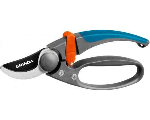 Секатор GRINDA PRO Line P-57 двухкомпонентные рукоятки, с эфесом 210 мм [423457]