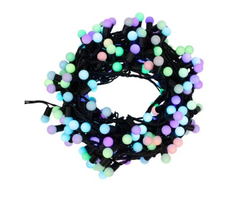 Гирлянда Neon-Night 303-509 Мультишарики Ø17,5мм, 20 м, 200 LED RGB Гирлянда Neon-Night 303-509 Мультишарики Ø17,5мм, 20 м, 200 LED RGB
