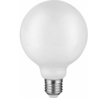 Лампа светодиодная GAUSS G95 filament g95 10w 1100lm 4100к е27 milky led [189202210]