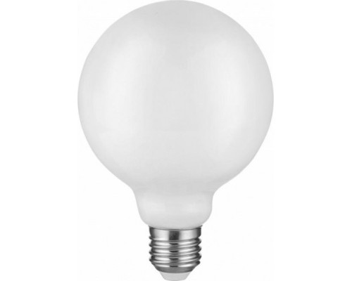 Лампа светодиодная GAUSS G95 filament g95 10w 1100lm 4100к е27 milky led [189202210]