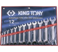 Набор ключей рожковых KING TONY 1112MR 12 предметов
