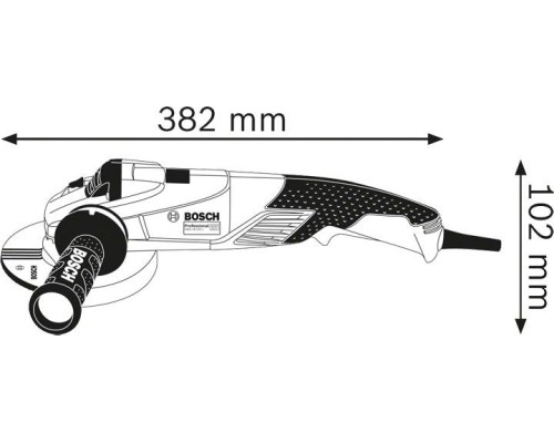 Углошлифовальная машина BOSCH GWS 18-125 L [06017A3000]