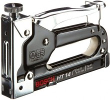 Скобозабиватель ручной BOSCH HT14 (скоба 53,  4-14 мм, штифт 41, 14 мм ) 0603038001