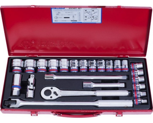 Набор головок 1/2" KING TONY 4532SR, 24 предмета