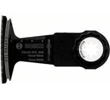 Погружное пильное полотно  BOSCH 65 х 50 мм   BIM PAII Wood and Metal 2608662564