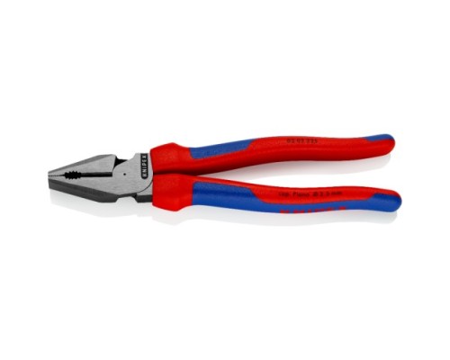 Плоскогубцы KNIPEX KN-0202225TBK комбинированные особой мощности, 225 мм