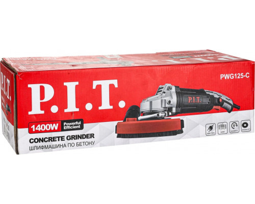 Шлифмашина P.I.T. PWG125-C по бетону купить с доставкой и официальной гарантией