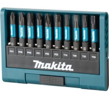 Набор бит MAKITA E-12011 Impact Black 50 мм 10 предметов [E-12011]