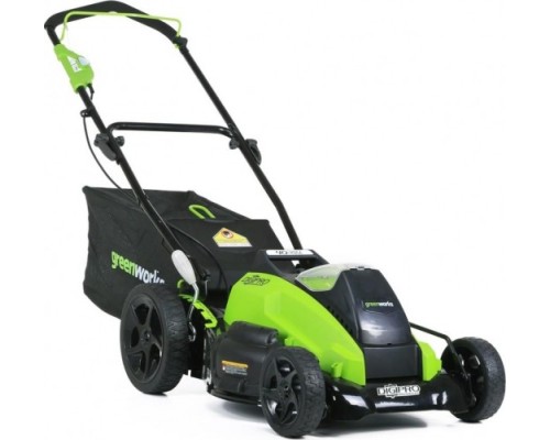 Газонокосилка аккумуляторная GREENWORKS GD40LM45 бесщеточная без АКБ и ЗУ (2500407) [2500407]