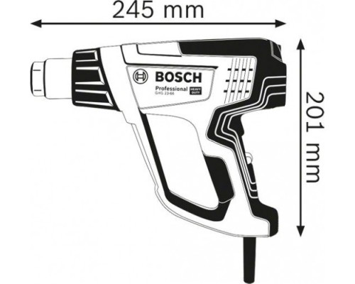 Промышленный фен BOSCH GHG 23-66 [06012A6301] Кейс