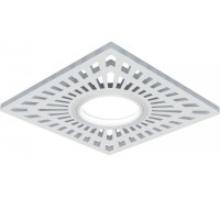 Светильник точечный GAUSS BL128P набор 3w + лампа mr16 6,5w 480lm 4100k gu5.3 led