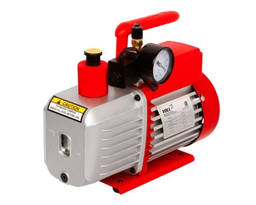 Вакуумный насос VOLL 9.00042 двухступен. V-VAC 1,8 42л/мин, 1,8CFM, 1/4HP