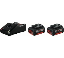 Набор аккумулятор и зарядное устройство BOSCH GBA 18,0V 4,0 Ah Li-Ion х 2шт. + GAL 18V-40 [1600A019S0]