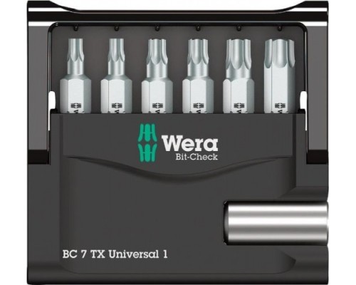 Набор насадок WERA Mini-Check TX, WE-056294 [WE-056294]