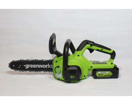 Пила цепная аккумуляторная GREENWORKS G24CS25K2 [2007707UA]