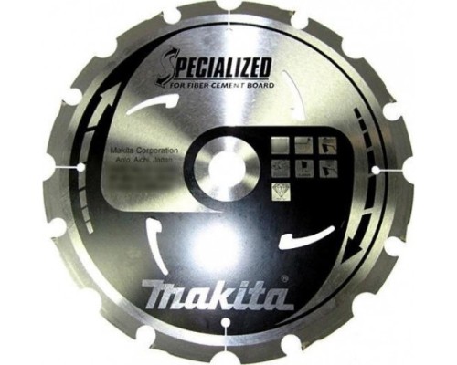 Пильный диск по фиброцементу MAKITA 125х 10тх20 B-49236 [B-49236]