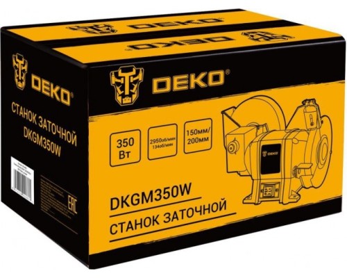 Станок заточной DEKO DKGM350W угловой [063-4423]