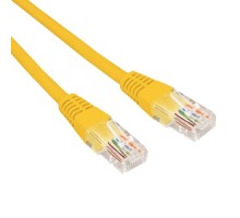 Патч-корд REXANT 02-0295-03 U/UTP, CAT 6, RJ45-RJ45, 26AWG, LSZH, желтый 0,3м