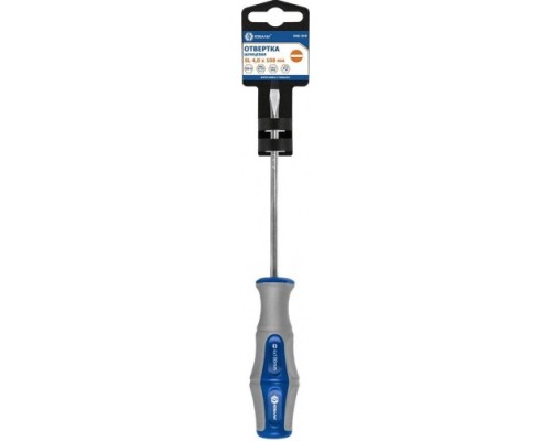 Отвертка шлицевая КОБАЛЬТ 646-249 ultra grip sl 4,0х100 мм cr-v, двухкомпонентная ру Отвертка шлицевая КОБАЛЬТ 646-249 ultra grip sl 4,0х100 мм cr-v, двухкомпонентная ру