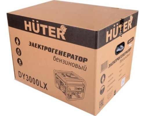 Электростанция бензиновая HUTER DY 3000 LX электростартер [64/1/10]