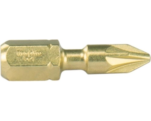 Бита для заворачивания MAKITA B-28444 Impact Gold PZ1, 25 мм, C-form, 2 шт.