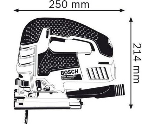 Лобзик сетевой BOSCH GST 150 BCE [0601513000] Кейс