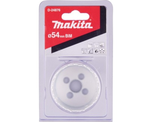 Коронка биметаллическая MAKITA D-24876 54мм