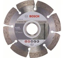 Алмазный диск для резки бетона BOSCH 115х22.2 мм Standard for Concrete [2608602196]