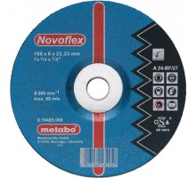 Шлифовальный круг по металлу METABO 150x6,0х22,23 мм  Novoflex SP [617137000]