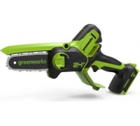 Пила цепная аккумуляторная GREENWORKS G24MCS10K2 2008207UA