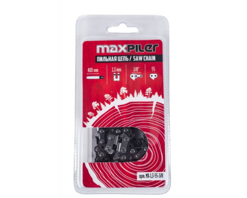 Цепь для пилы MAXPILER MX-1,3-55-3/8 (Stihl 180, 210, 230, 250, 16")