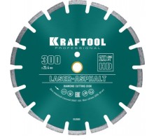 Алмазный диск для резки асфальта KRAFTOOL LASER-ASPHALT 300 мм [36687-300]