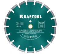 Алмазный диск для резки асфальта KRAFTOOL LASER-ASPHALT 300 мм 36687-300