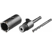 Коронка буровая SDS-plus ЗУБР МАСТЕР по бетону с державкой 35 мм 29211-35