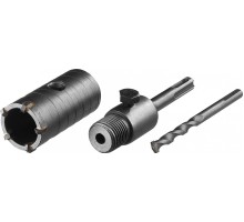 Коронка буровая SDS-plus ЗУБР МАСТЕР по бетону с державкой 35 мм 29211-35
