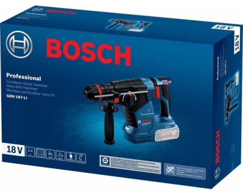 Перфоратор аккумуляторный BOSCH GBH 187-LI ONE Chuck без АКБ и ЗУ [0611923122]