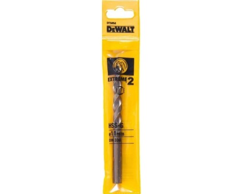 Сверло по металлу DeWALT 11 x 91 / 142 мм HSS-G Extreme 2 шлифованное DT5058-QZ [DT5058-QZ]